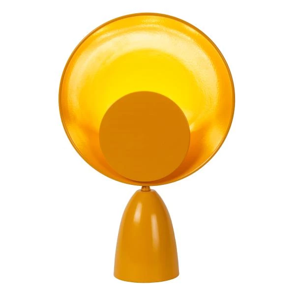 Lucide CASTAMAR - Table lamp - Ø 25,5 cm - LED - 1x8W 2100K - Ocher Yellow - detail 1